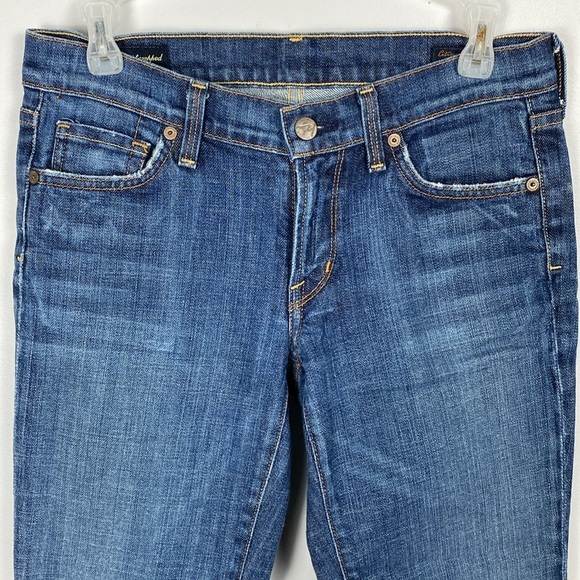 Citizens of Humanity Kelly Stretch Low Waist Cropped Jeans - Picture 2 of 12